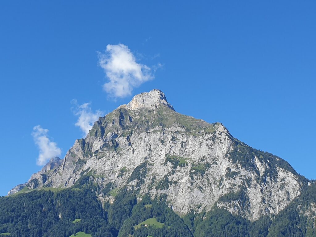 Picture of the Gitschen, a mountain in the Swiss Alps close to Altdorf.